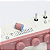 Cápsula com miniatura de máquina de costura decorativa cor rosa claro acinzentado - MINI-CP-1522SP - Imagem 9