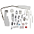 Conjunto de Acessórios Standard para Máquina de Costura 7700QCP - 858870002 - Imagem 1