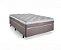 COLCHÃO HERVAL COIMBRA MOLAS MAXSPRING + BOX MARCA STAR SUEDE LISO - Imagem 1