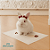 Tapete Higiênico para Coelhos Ecológico & Biodegradável - Medida 48x70 cm - Caixa com 20 unidades - Imagem 1