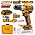 Parafusadeira De Impacto 20v Brushless (cidli20602-9) Ingco com maleta - Imagem 1