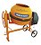 Betoneira Vencedora Maqtron M 400 Profissional Motor 2cv Monofásico 100/240v 4 Polos 400 Litros Chave 24v - Imagem 1