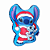 ALMOFADA FORMATO STITCH - FELIZ NATAL - Imagem 1