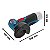 MINI ESMERILHADEIRA 3" GWS 12V-76 SB - 06019F2000000 - Imagem 5