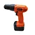 KIT PARAFUSADEIRA/FURADEIRA12V C/ 101 ACESSORIOS - CD121K100-BR - Imagem 2