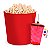 COMBO CINEMA BALDE PIPOCA + COPO CANUDO 500ML  PERSONALIZADO - Imagem 2