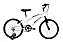Bicicleta Aro 20 Infantil MTB Boy Com Roda Lateral Tridal - Imagem 3