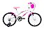 Bicicleta Aro 20 Infantil MTB Girl Com Roda Lateral Tridal - Imagem 3