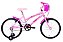 Bicicleta Aro 20 Infantil MTB Girl Com Roda Lateral Tridal - Imagem 5