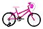 Bicicleta Aro 20 Infantil MTB Girl Com Roda Lateral Tridal - Imagem 11