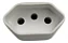 Plug Adaptador Pino 2p+t Reverso Americano - Imagem 3