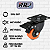 Rodinhas para moveis Com e Sem Freio 2polegadas Laranja Kit 4Und - RRJ - Imagem 4