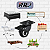 Rodinhas para moveis Com e Sem Trava 2 polegadas Preto Kit 4 Und - RRJ - Imagem 2