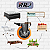 Rodinhas para moveis pesados Espiga 3 polegadas Laranja Kit 4Und - RRJ - Imagem 2