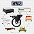 Rodinhas para moveis pesados Espiga 3polegadas Preto Kit 4Und - RRJ - Imagem 2