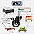 Rodinhas para moveis Trava e Espiga 2 polegadas Preto Kit 4 Und - RRJ - Imagem 2
