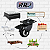 Rodinhas para moveis Giratorio 2 polegadas Preto Kit 4 Und - RRJ - Imagem 2