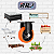 Rodinhas para moveis pesados fixas 3 polegadas Laranja Kit 4 Und - RRJ - Imagem 2