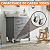 Rodinhas para moveis chapa L lateral 2 polegadas Marrom Kit 4Und - RRJ - Imagem 5