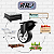 Rodinhas para moveis pesados Trava 3 polegadas Preto Kit 4 Und - RRJ - Imagem 2