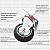 Rodinhas para moveis Emborrachada 5polegadas Giratorio Kit 4 Und - RRJ - Imagem 7