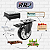 Rodinhas para moveis pesados com Freio 4polegadas Preto Kit 4Und - RRJ - Imagem 2
