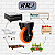 Kit 4 Rodízios Grande Reforçado Giratórios E Fixo Rodas Para Moveis E Equipamentos Pesados Industrial Com Trava 6 Polegadas Material Pu 150mm Marca Rrj - Imagem 2