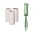 Kit Rolo Tira Pelo Roupa Adesivo Limpa Roupas Sofa 2 Refil - Imagem 3