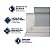 Persiana Em Rolo Tela Solar 3% Off White 1,2 m x 1,6 m Atlas - Imagem 3
