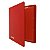 Casual Album 24-Pocket Vermelho Cartas Padrão - Imagem 2