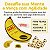 Jogo Bananagrams Duel Corrida de Palavras Cruzadas Jogo de 2 - Imagem 2