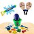 Kit Brinquedo de Praia com Balde RB06 Lança Água e Raquete - Imagem 1