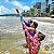 Kit Brinquedo de Praia com Balde RB01 Lança Água e Raquete - Imagem 7