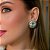 BRINCO MARCELA EM RODIO BRANCO - Imagem 1