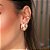 PIERCING FAKE X CRAVEJADO NO BANHO DE OURO 18K - Imagem 2