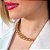 CHOCKER ARO BOLINHA DOURADA - Imagem 3