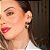 BRINCO CAMILA EM BANHO DE OURO 18 K - Imagem 3