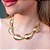 COLAR MAXI GOTAS BANHO DE OURO 18 K - Imagem 2