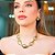 COLAR MAXI GOTAS BANHO DE OURO 18 K - Imagem 1