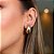 BRINCO GOTA G EM OURO 18 K - Imagem 2
