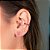 PIERCING FAKE RUBI EM BANHO DE OURO 18 K - Imagem 1