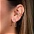 PIERCING FAKE JULIA EM BANHO DE OURO 18 K - Imagem 2