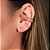 PIERCING FAKE JULIA EM BANHO DE OURO 18 K - Imagem 1