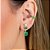 BRINCO VERDE JADE COM CRISTAL - Imagem 2