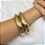 BRACELETE DANI EM BANHO DE OURO 18 K - Imagem 1