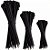 200x Abraçadeira Cinta Plástica Enforca Gato Nylon 5x230mm - Imagem 3