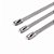 10x Abraçadeira ZIP Tie Termotape Cinta Lacre Aço Inox 304 5x400mm - Imagem 5