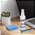 Limpa Telas Monitor Notebook TV LCD Celular 100ml + Flanela Microfibra + Pincel - Imagem 3