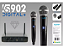 Microfones Sem Fio Leson Ls902 Digital Plus Duplo Cardioide - Imagem 4