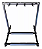 Suporte De 3 Instrumentos C/ Encosto De Braço Smart Gs-033 - Imagem 1